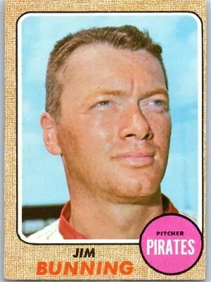 1968 Topps #215 Jim Bunning • $2.49