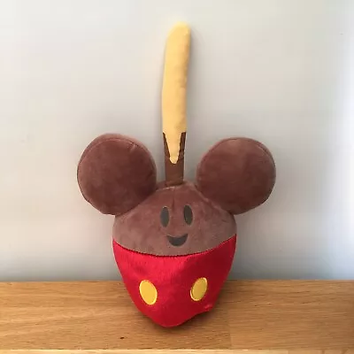 Disney Park Exclusive 11  Mickey Mouse Candy Apples Plush Soft Toy 2018 • £9.50