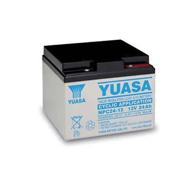 YUASA 12V 22AH AGM/GEL GOLF TROLLEY BATTERY For HILLBILLY MOTOCADDY MOCAD FRASER • £76.03