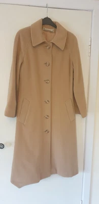 £12 • Buy Gorgeous Vintage Mansfield Camel Cashmere & Wool Swing Coat 12