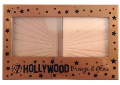 2 × W7 London Hollywood Bronze & Glow Bronzer & Highlighter 13g • £13