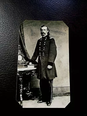 Civil War General George Armstrong Custer  Tintype C529NP • $14.99