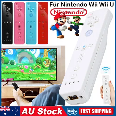 Wireless Remote Controller Motion Control For Nintendo Wii Wii U WiiU Games AU • $19.99
