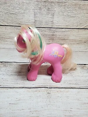 $30 • Buy Vtg My Little Pony BIG BROTHER Clydesdale, Original G1, Pink With White/Pink '87