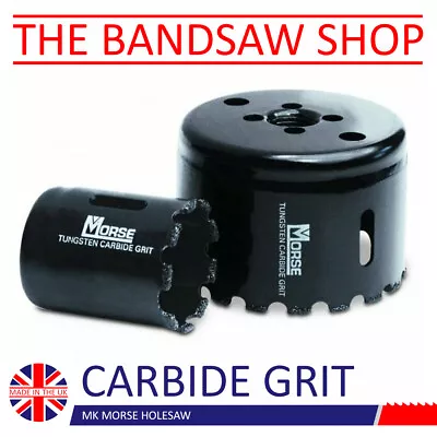 M.K. Morse Holesaw Carbide Grit Bimetal Ceramic Brick Abrasive Cutting  • £127.60