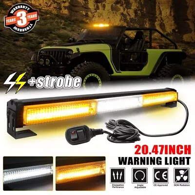 17'' 18'' Traffic Advisor LED Emergency Warning Light Bar Strobe Flashing 4WD • $30.99