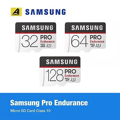 Samsung Endurance Pro 32GB 64GB 128GB Micro SD Card Surveillance DashCam 100MB/s • $21