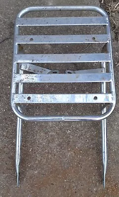 Random Luggage Rack Moped Bike Motorcycle Scooter Old Part Rear Carrier Vintage • $99.95