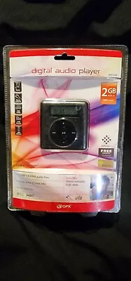 GPX Digital Audio Player MW140B MP3 Player 2 GB NEW FACTORY SEALED • $12.50