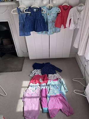 Baby Girl Summer Huge Bundle 0-3 Months Joules John Lewis Dresses • £3.20