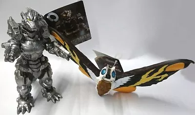 Movie Monster Series Mechagodzilla (heavily Armed) Mothra (adult) 2 Figures Set • $28.56