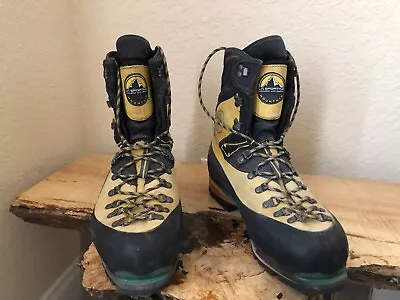 LA SPORTIVA EVO Nepal GTX Mountaineering Hiking Boots Mens 12.5 EU 46 ½ • $265