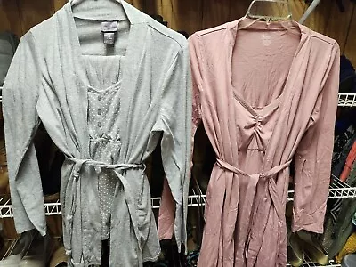 Motherhood Maternity Nursing Nightgown Robe Sets • $26.50