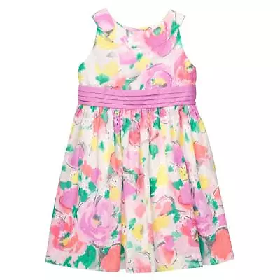 NWT Gymboree Dressed Up Floral Eyelet Dress Toddler Girls Easter Wedding • $19.97