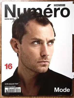 Homme Numero French Magazine Automne 2008-09  #16 Mode With Engilsh Text  Z3195 • $36.74