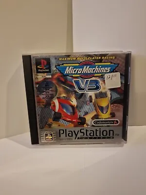 Micro Machines V3 Platinum - Sony PS1 PAL  Complete • £7.99