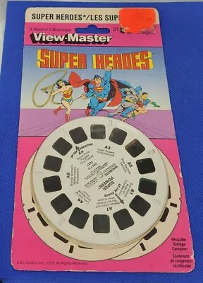 Sealed Super Heroes Super Powers DC Comics TV Show View-master Reels Pack #1027 • $42.99