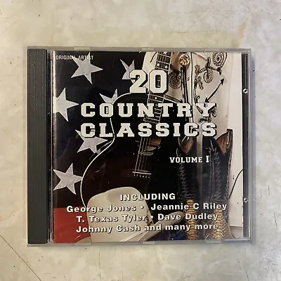 20 Country Classics Vol. 1 - George Jones Dave Dudley Johnny Cash (1994) CD • £1.50