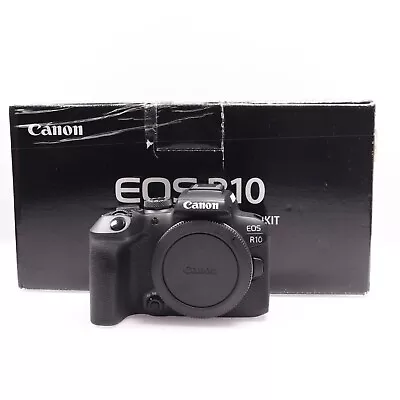 Canon EOS R10 Digital Mirrorless Camera Body BOXED ( 1000 Shots) -VM 1212 MT- • £799