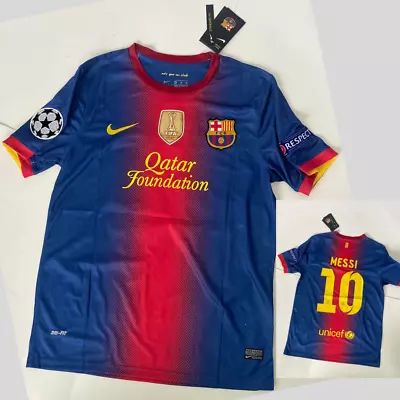 Jersey Soccer Barcelona Messi Camiseta Playera Futbol Size S - M - L • $54.97