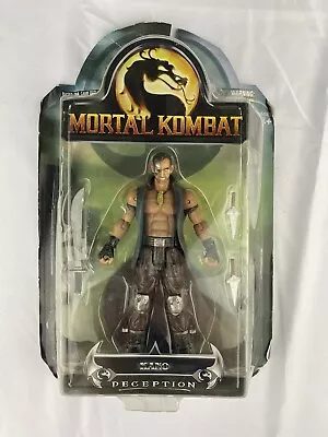 Jazwares Mortal Kombat Deception Kano 6 Inch Action Figure RARE NIB Midway • $150
