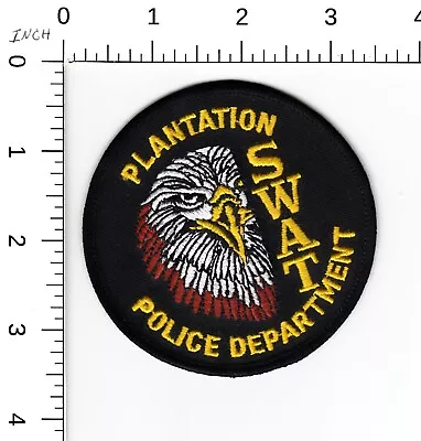 Plantation Swat (color Version) S.w.a.t. Florida Police Collectible Patch • $9.99