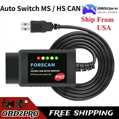 FORScan Pro Car Scan Tool Programming OBD2 Diagnostic Scanner For Ford F Series • $31.25