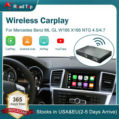 Wireless CarPlay Android Auto Interface Kit For Mercedes Benz ML GL W166 2012-15 • $239