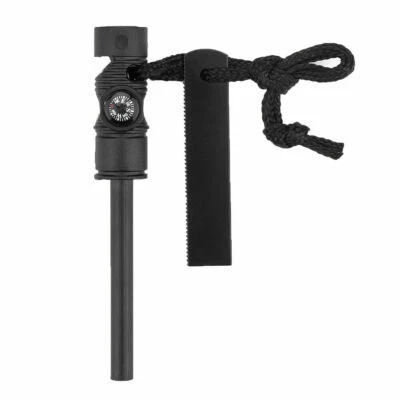 $6.99 • Buy Fire Starter Flint Steel Striker Ferro Rod Firesteel Camping Emergency Lighter