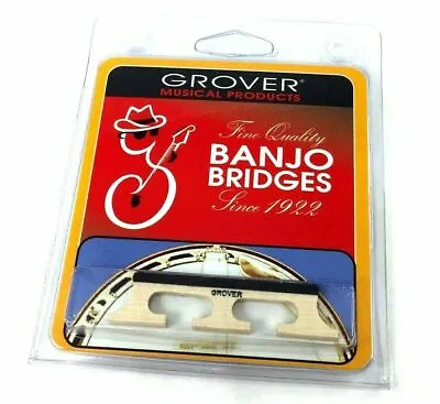 Grover Minstrel™ Tenor 4-string Banjo Bridge 5/8  Tall Model # 71 • $12.50