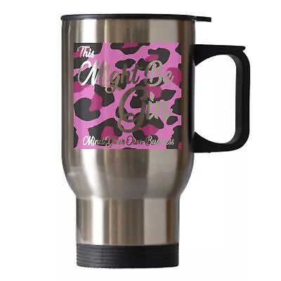 £26.81 • Buy Gin Drinker Funny Novelty Gift Travel Thermal Cup Mug White Or Silver