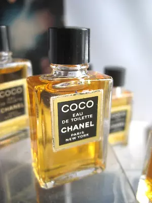 🎁for1) 90s Vintage 3.5ml EDT Mini Chanel Coco Eau De Toilette Perfume • $19.95