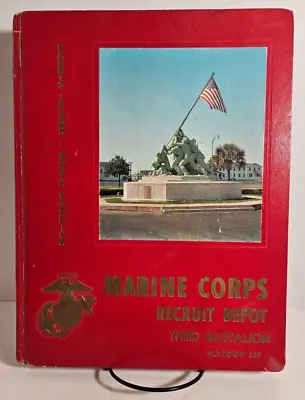 Marine Corps Recruit Depot 3rd Battalion Platoon 335 Parris Island SC 1970s • $19.95