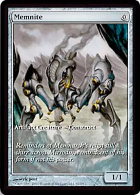 Moderate Play X 1 Memnite - SOM Game Day Magic Promos • $5.76