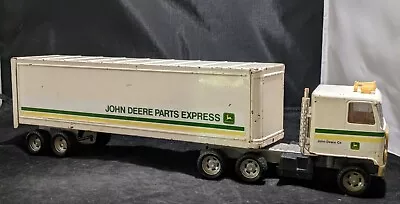 ERTL 1/25 Scale John Deere Parts Express Semi Truck Vintage • $39.99