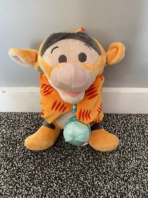 £10 • Buy Disney’s Babies Walt Disney World Winnie The Pooh Tigger In Bath Robe Plush 9”