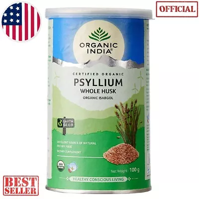 Psyllium Organic India Exp2025 OFFICIAL 12 Box 1200 Gram Entire Gastrointestinal • $99.99