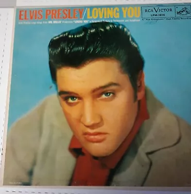 Elvis Presley  LOVING YOU  1957 LPM-1515 1st Press Mono • $15