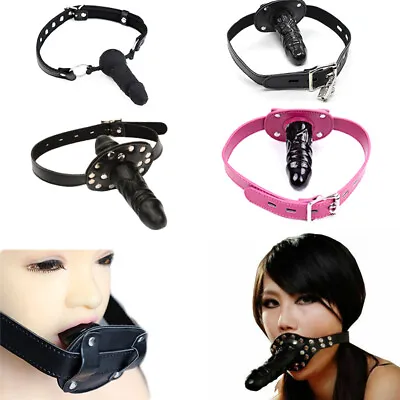 Silicone Open Mouth Gag Double-ended Bondage Bdsm Oral Fixation Adult Roly Play • $9.99