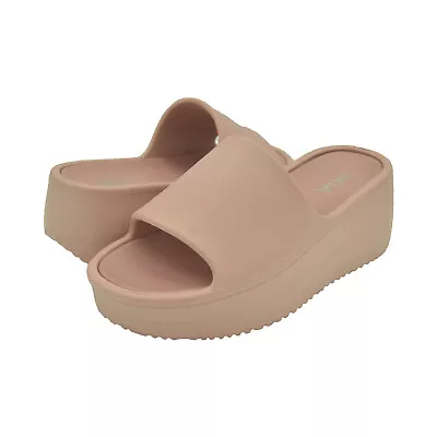 Women's Shoes MIA LUKA Platform Slide Sandals GS1456301 BLUSH • $29.95