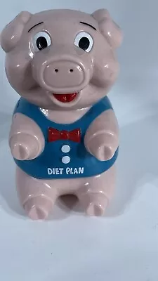 Vintage 1988 Diet Plan Oinking Pig Light Activated Plastic Untested • $13.99