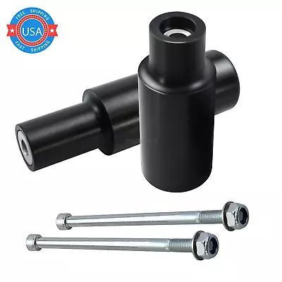 $30.99 • Buy 750-4519 Black No Cut Frame Sliders Fits  Kawasaki Ninja 650Z 650Z  2017-2023