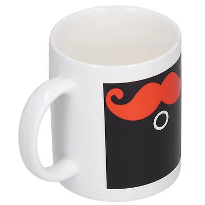£9.77 • Buy Beard Pattern Innovative Thermal Induction Mug Color Changing Cup For Office