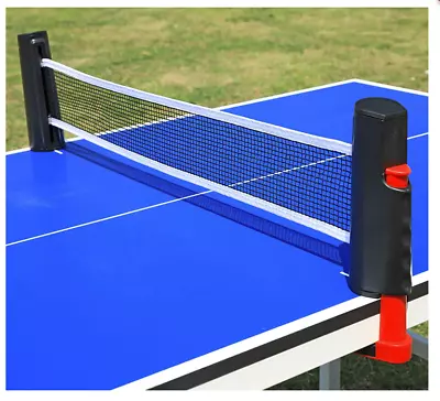 Table Tennis Net Ping Pong Set Retractable Net Rack Portable Ping Pong Net Rack • $16