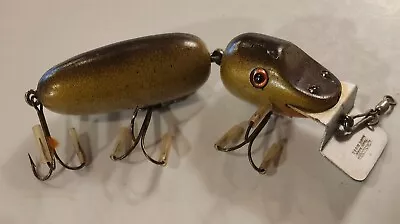 Very Rare Winchester True Vintage Wooden Fishing Lure With Glass Eyes • $149.99