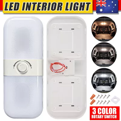 12-24V Led Interior Light White Caravan Camper Boat RV Ceiling Warm Cool Natural • $19.95