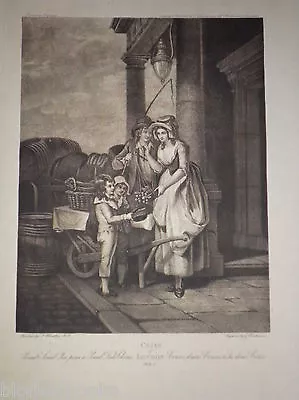 £12.99 • Buy Cries Of London C1880 Cherry Seller: Hildesheimer Antiquarian Engraving/Print