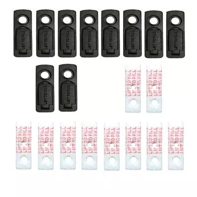 For Zippo Lighters 10pcs Rubber Fuel Saving Gaskets+ 10pcs Cotton Felt Pads • $21