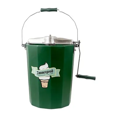 Immergood Amish Made Hand Crank Home Made Ice Cream Freezer Maker 6 Quart • $409.99