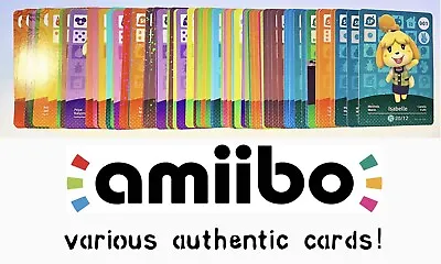Animal Crossing Amiibo Villager Cards Various Seasons 1-5  -  Authentic & Unused • $2.95